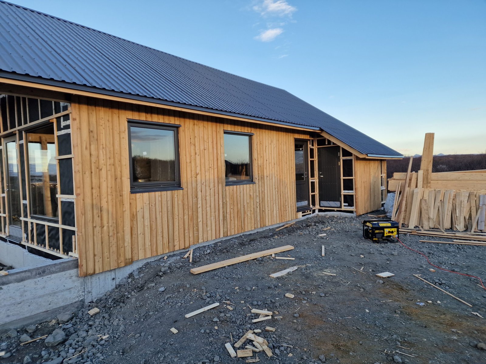 Sumarhús í Miðengi fyrir framkvæmdir